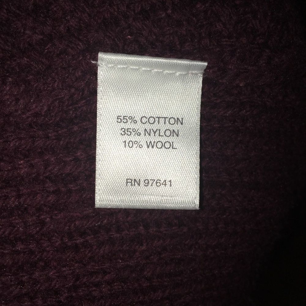 J Jill Patchwork Marooncardigan - image 4